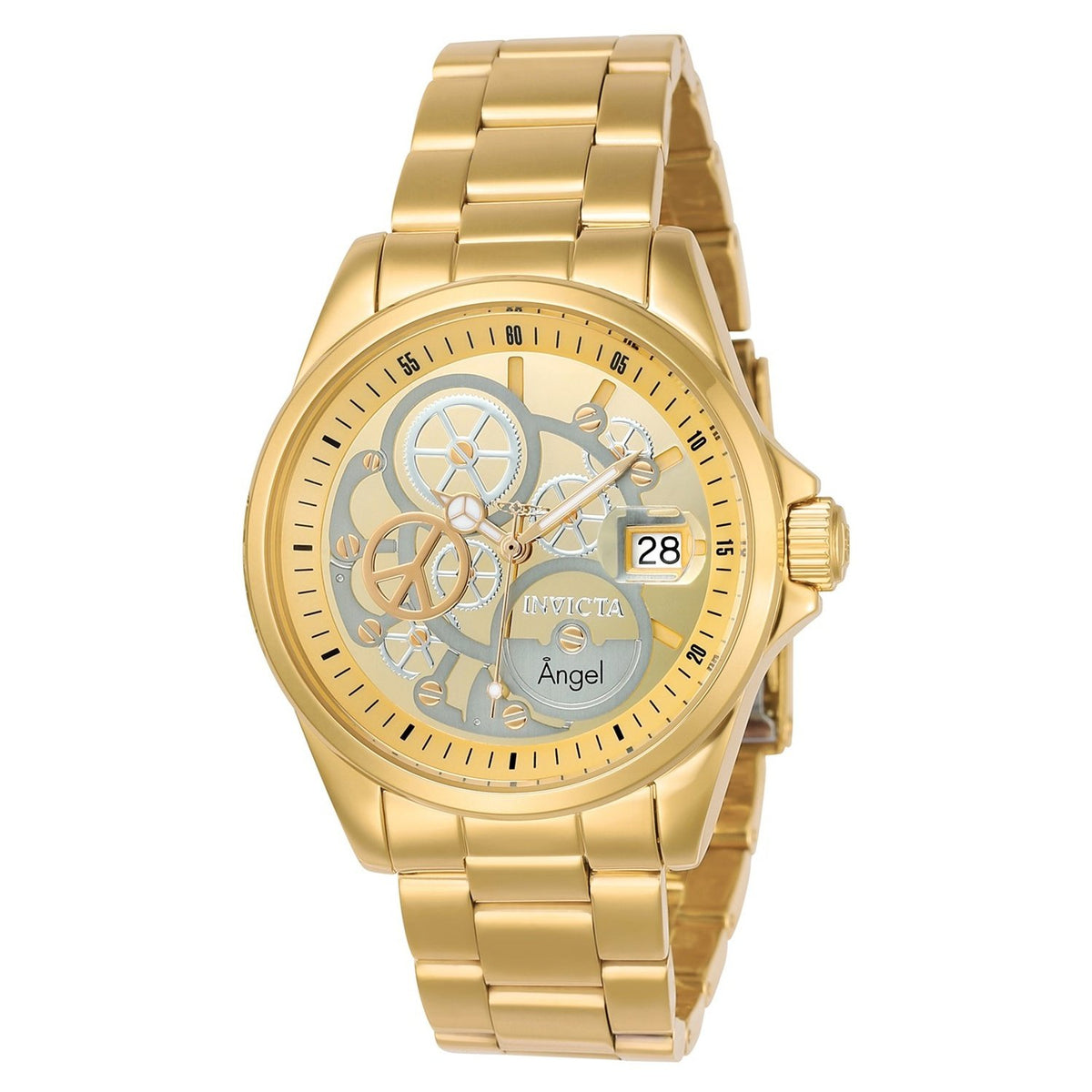 Invicta Women's 23568 Angel Gold-Tone Stainless Steel Watch