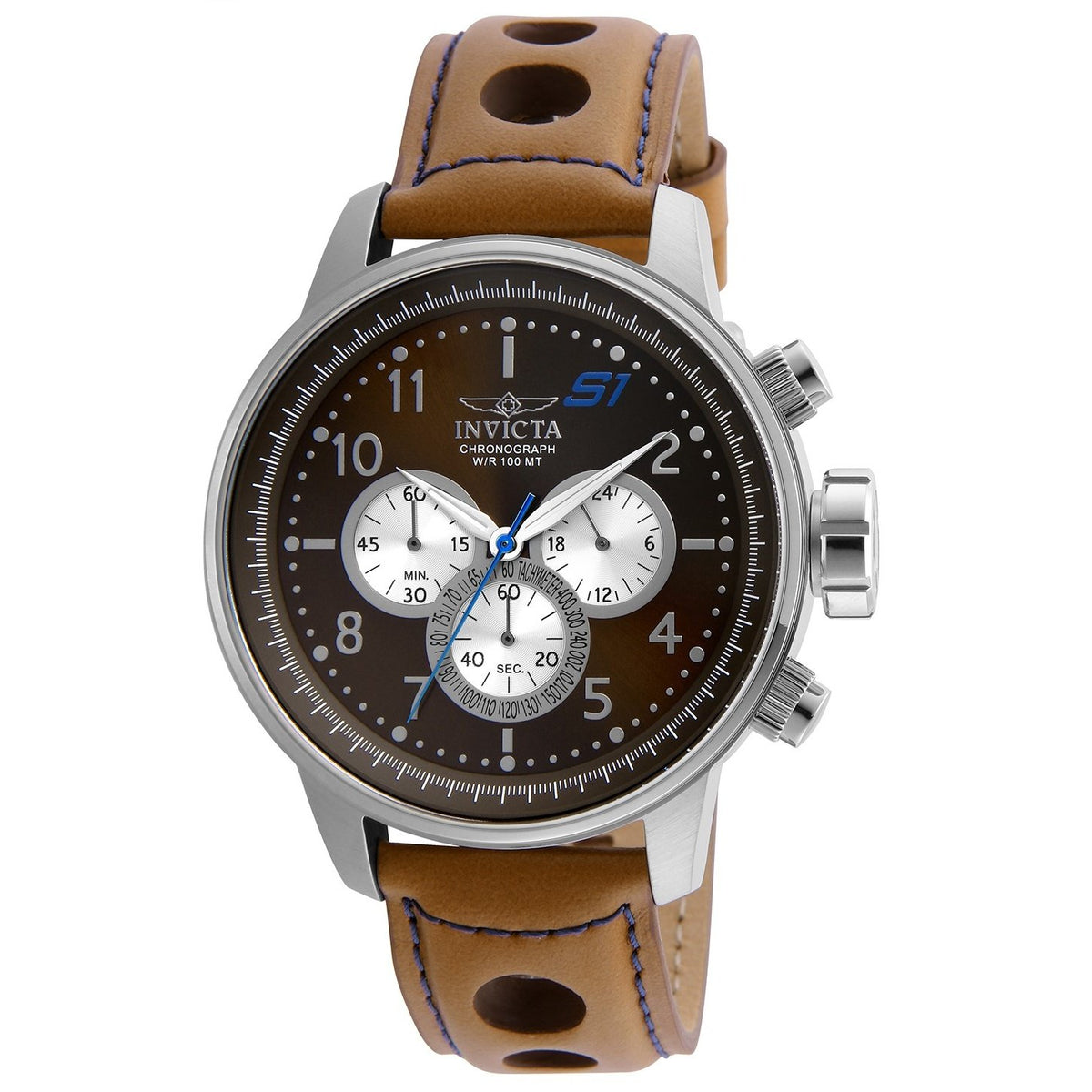Invicta Men&#39;s 23598 S1 Rally Brown Leather Watch