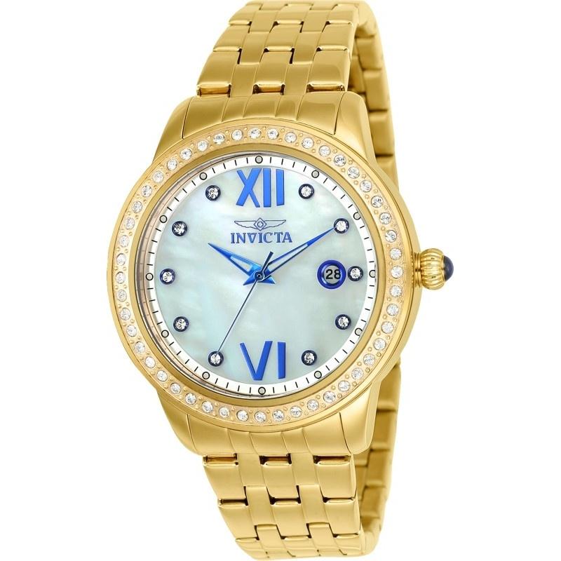 Invicta Women&#39;s 23662 Angel Gold-Tone Stainless Steel Watch