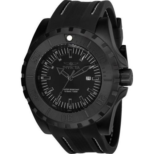 Invicta Men&#39;s 23734 Pro Diver Black Polyurethane Watch
