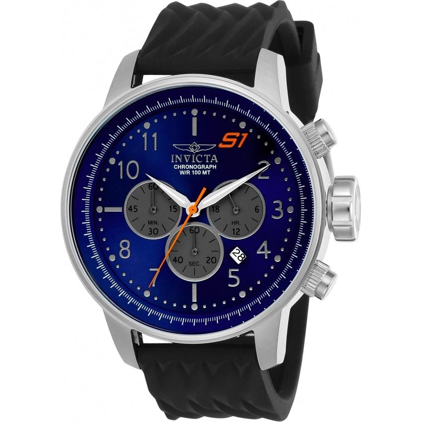 Invicta Men's 23812 S1 Rally Black Silicone Watch