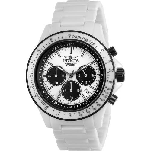 Invicta Men&#39;s 23839 S1 Rally White Ceramic Watch
