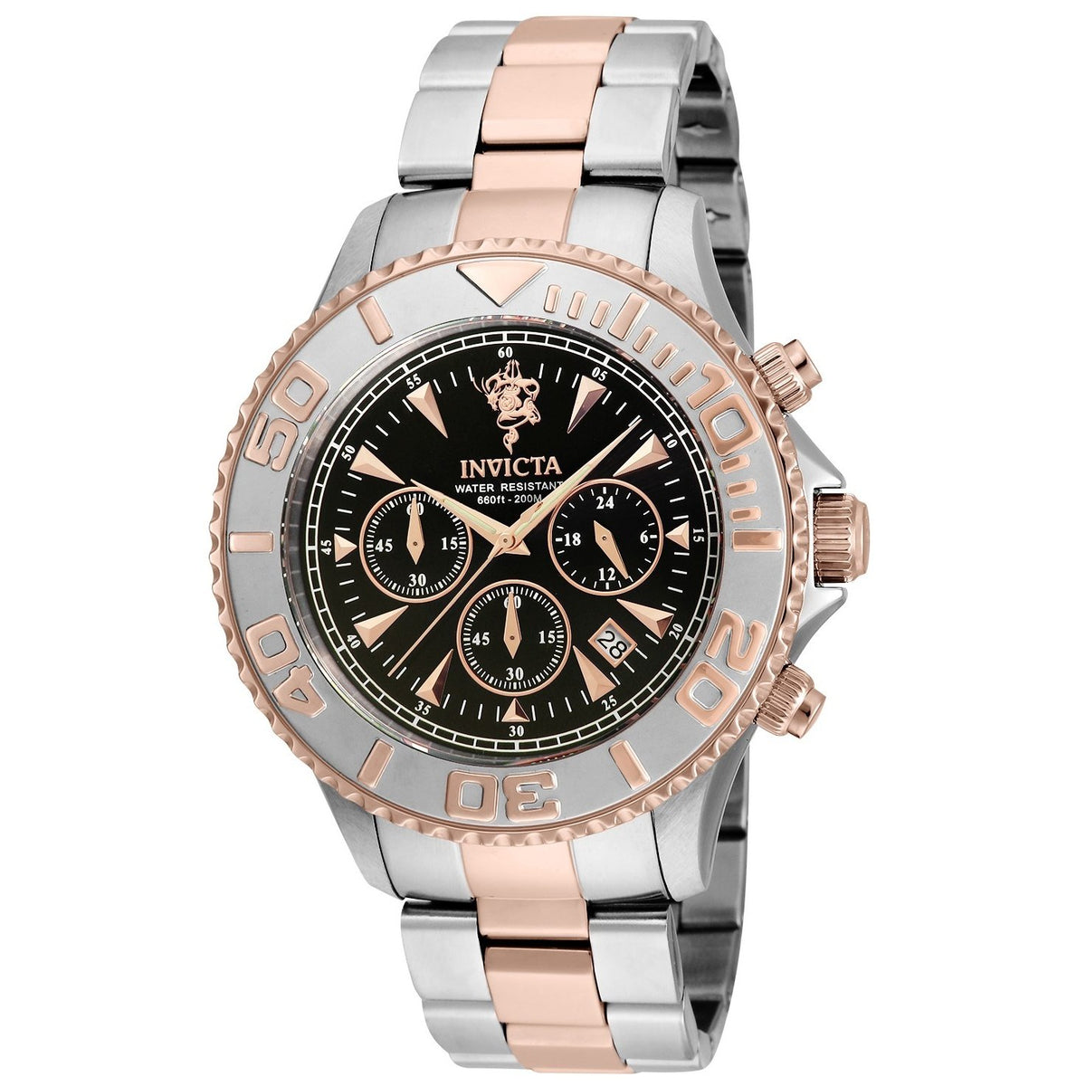 Invicta Men's 23882 Sea Base Rose-Tone and Silver Stainless Steel Watch
