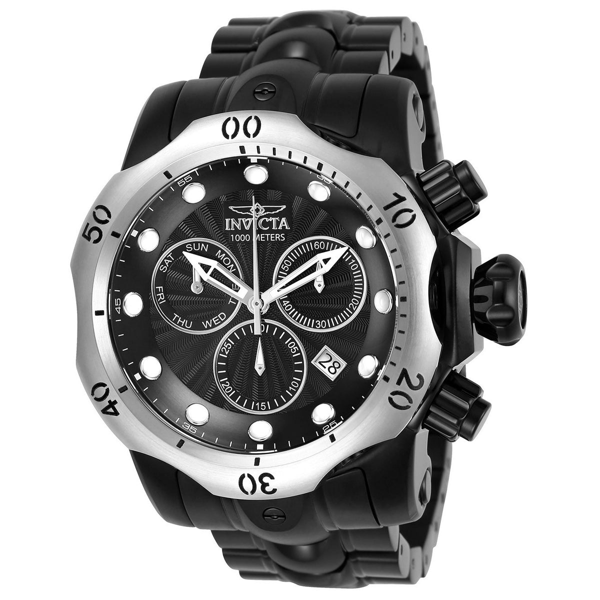 Invicta Men's 23897 Venom Black Stainless Steel Watch