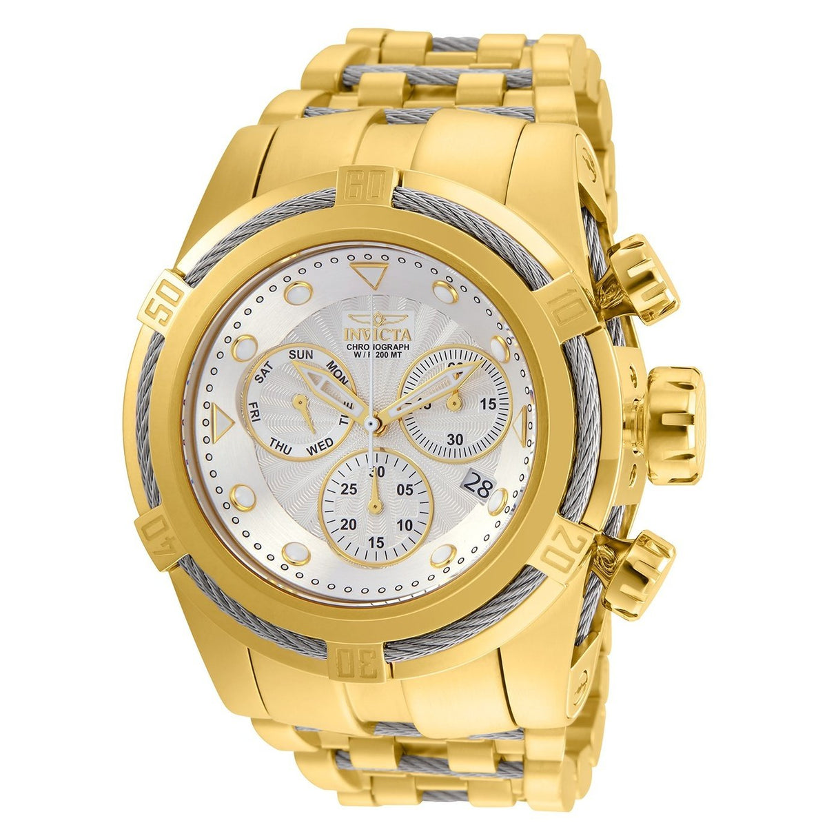 Invicta Men&#39;s 23914 Bolt Gold-tone Stainless Steel Watch