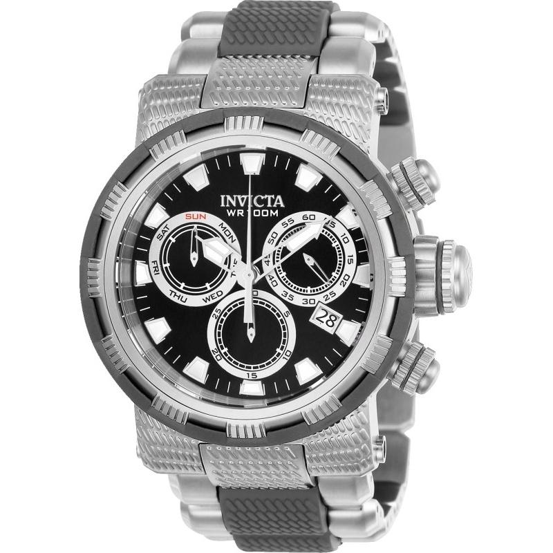 Invicta Men's 23976 Specialty Gunmetal and Silver Polyurethane and Stainless Steel Watch