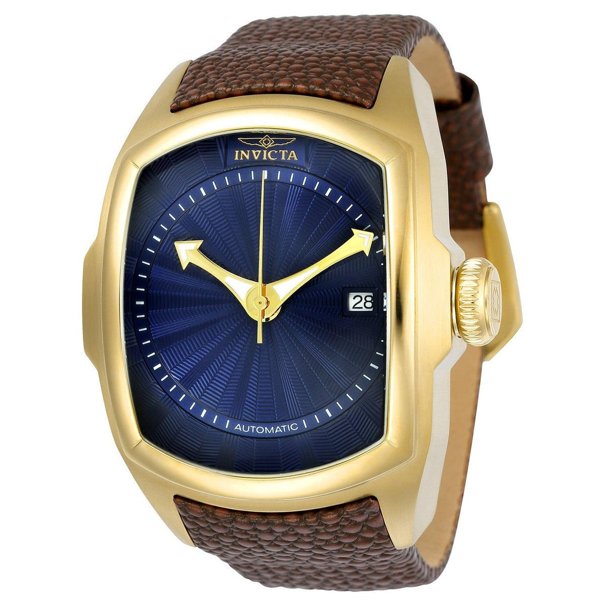 Invicta Men's 24031 Lupah Automatic Brown Leather Watch