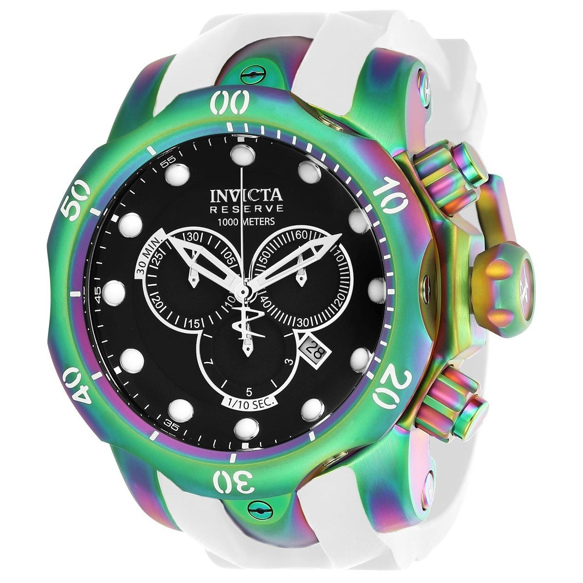 Invicta Men's 24061 Venom White Silicone Watch