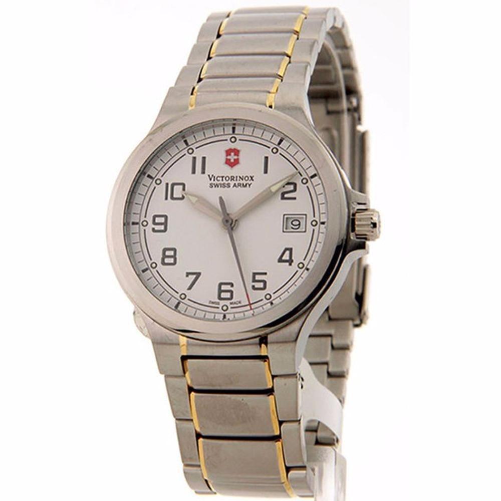 Victorinox Swiss Army Unisex 241278.CB Peak II Two-Tone Stainless Steel Watch