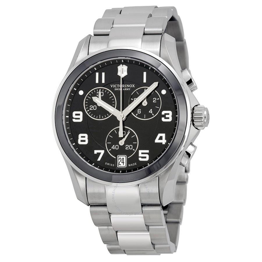 Victorinox Swiss Army Men&#39;s 241544 Chrono Chronograph Stainless Steel Watch
