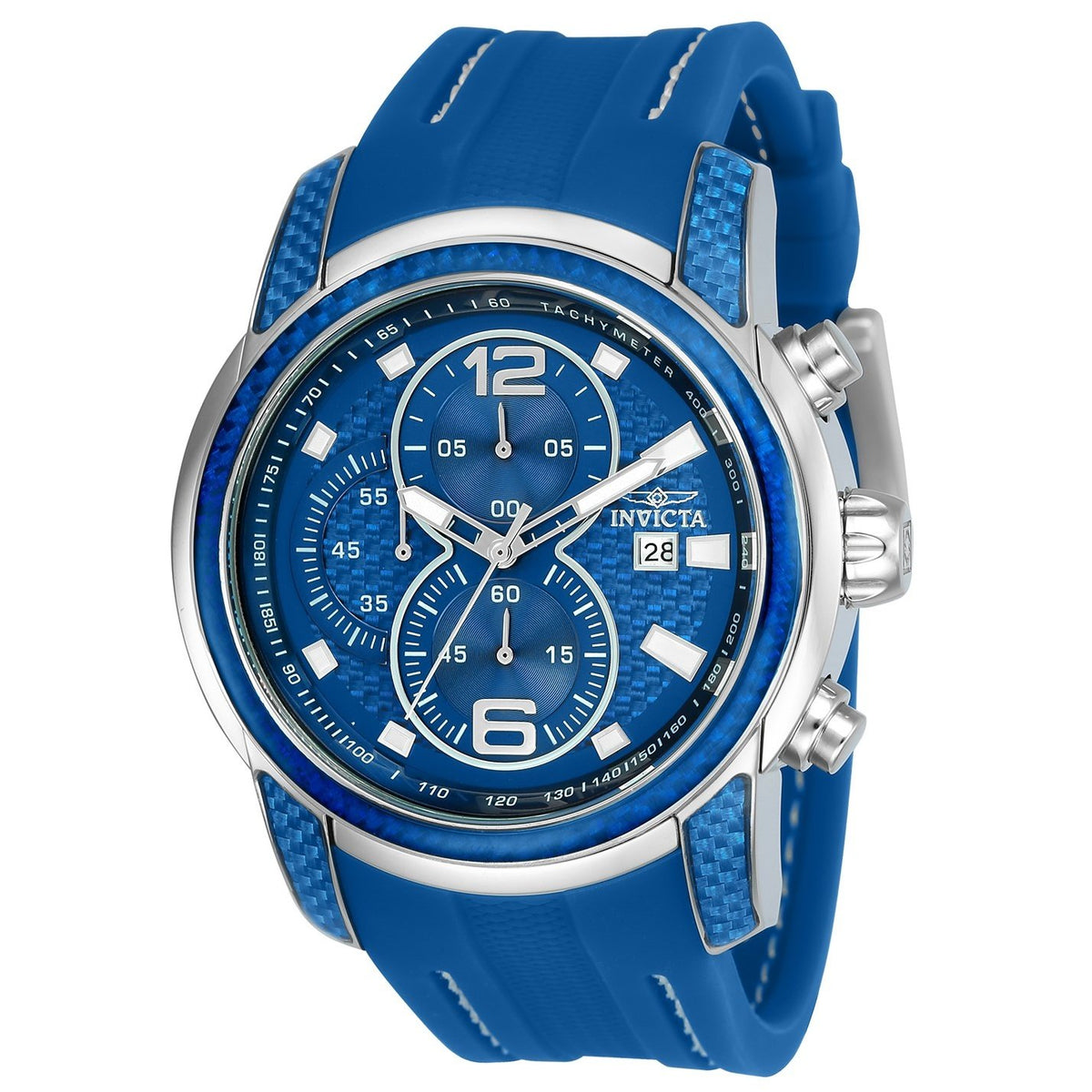 Invicta Men&#39;s 24239 S1 Rally Blue Silicone Watch