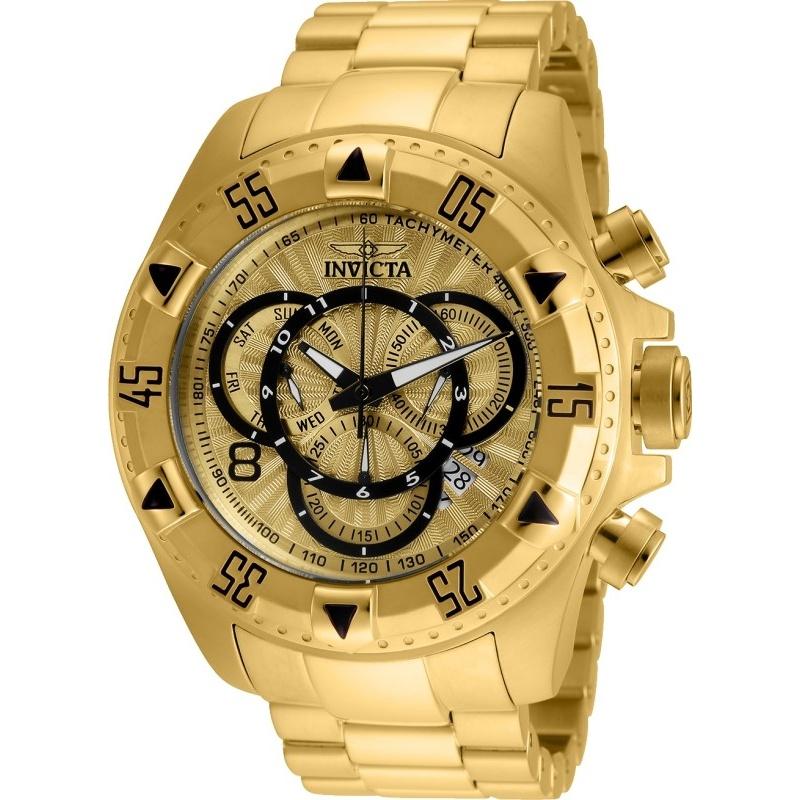 Invicta Men&#39;s 24263 Excursion Gold-Tone Stainless Steel Watch