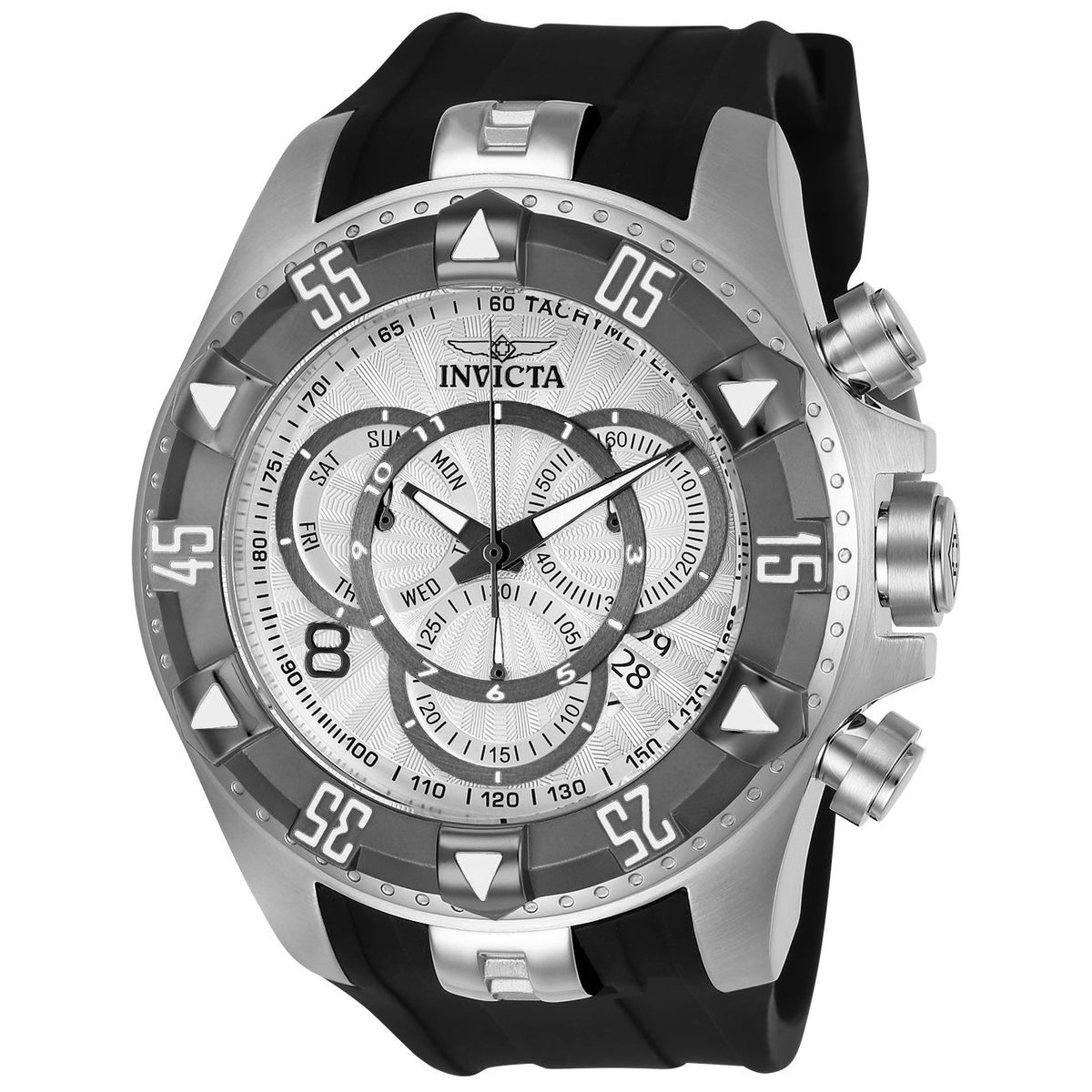 Invicta Men's 24272 Excursion Black Silicone Watch