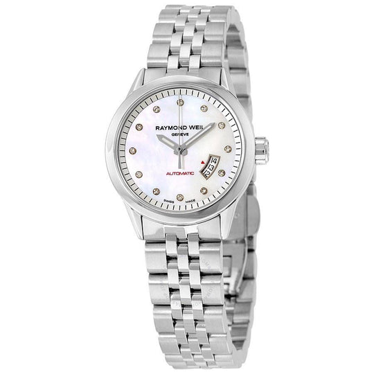 Raymond Weil Women's 2430-ST-97081 Freelancer Diamond Stainless Steel Watch