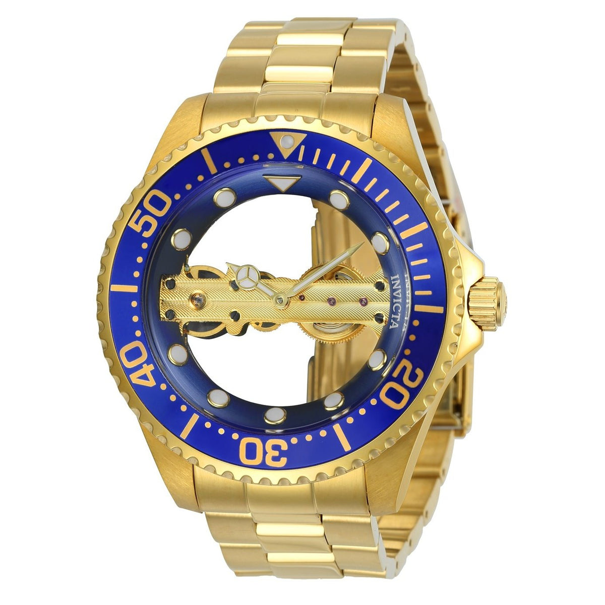 Invicta Men's 24695 Pro Diver Mechanical Gold-tone Stainless Steel Watch