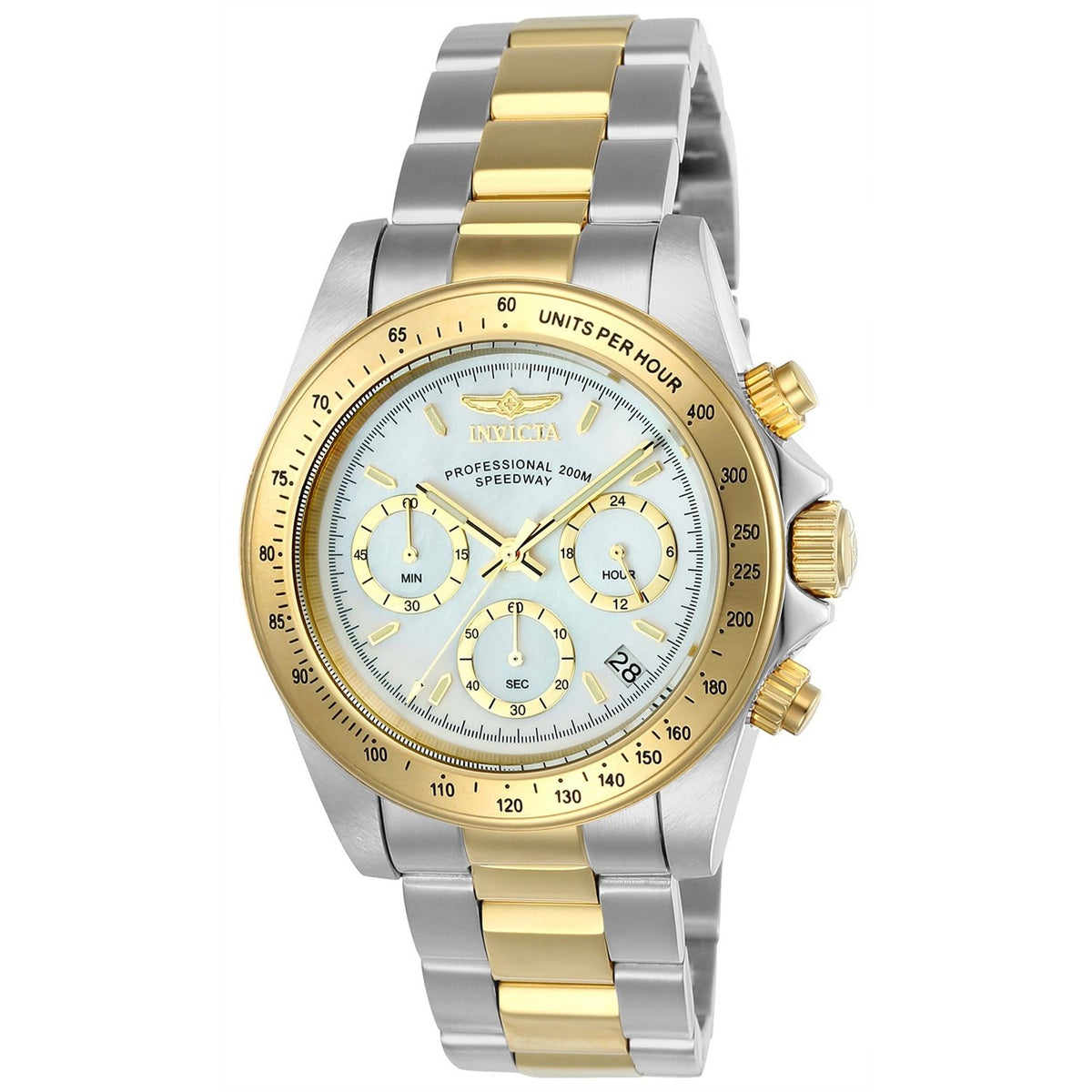 Invicta Men&#39;s 24769 Speedway Gold-Tone and Silver Stainless Steel Watch