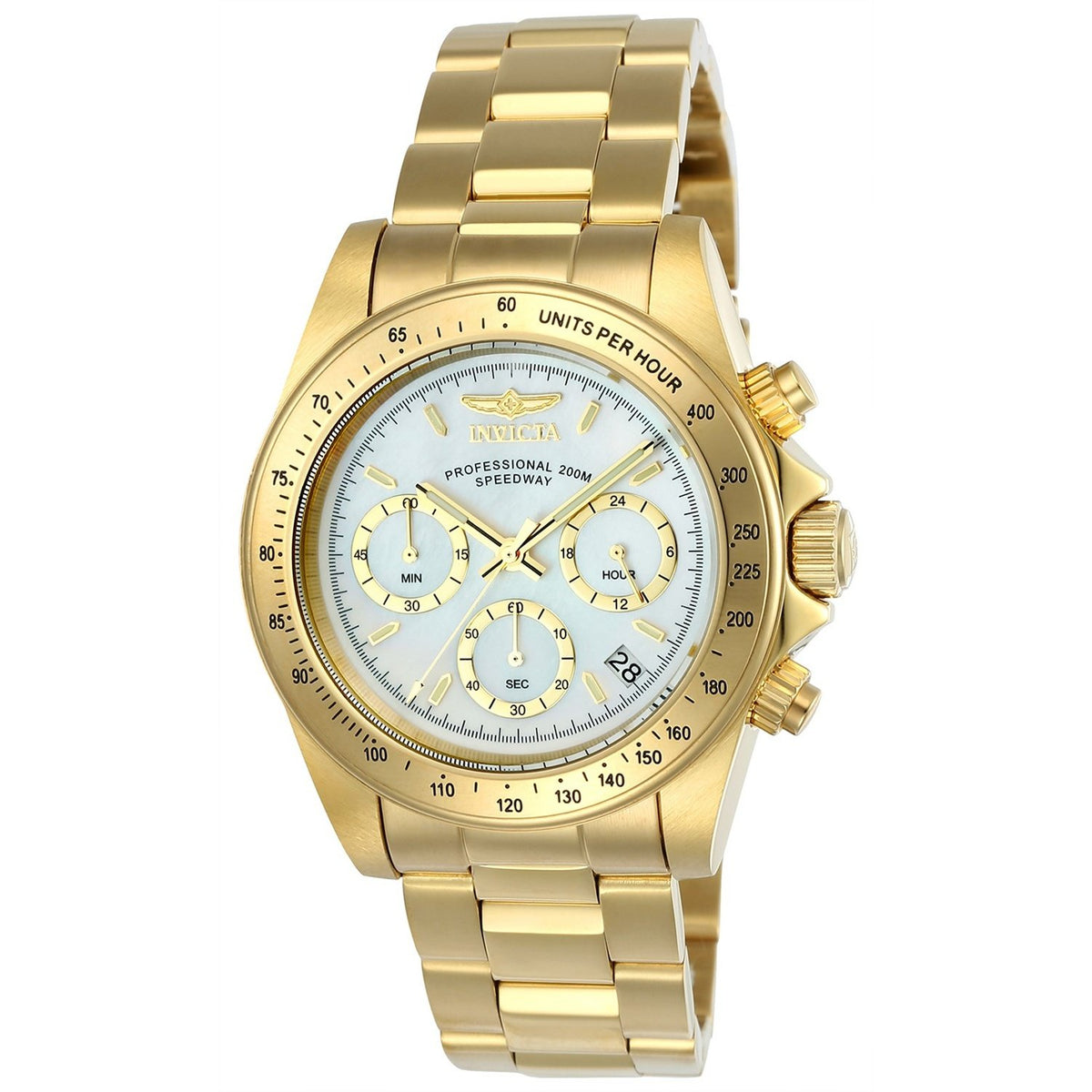 Invicta Men&#39;s 24770 Speedway Gold-Tone Stainless Steel Watch