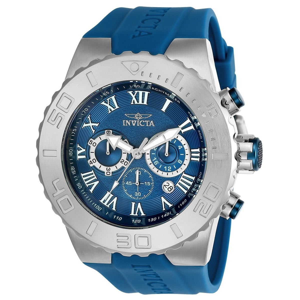 Invicta Men&#39;s 24775 Pro Diver Blue Polyurethane Watch