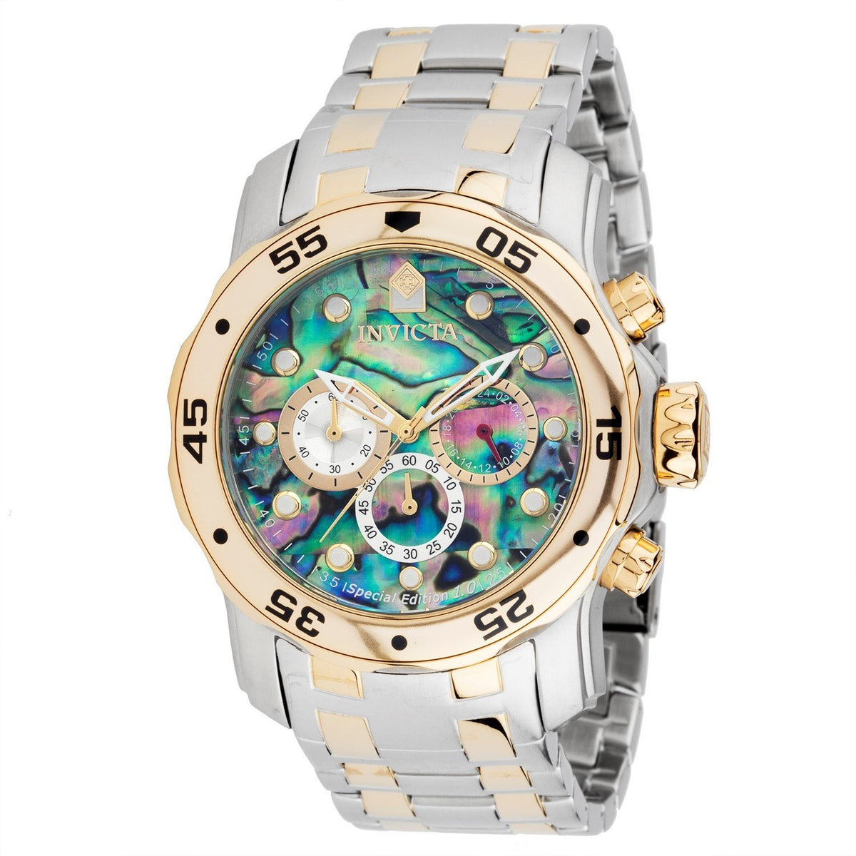 Invicta Men's 24836 Pro Diver Scuba  Gold-Tone and Silver Stainless Steel Watch
