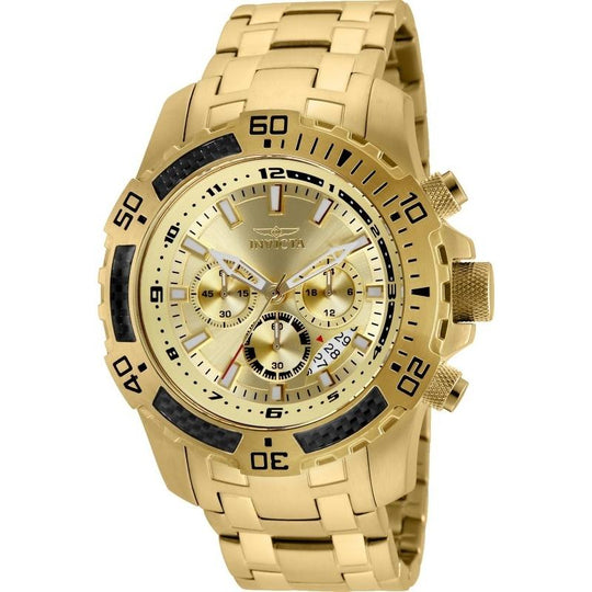 Invicta Men's 24860 Pro Diver Scuba  Gold-Tone Stainless Steel Watch