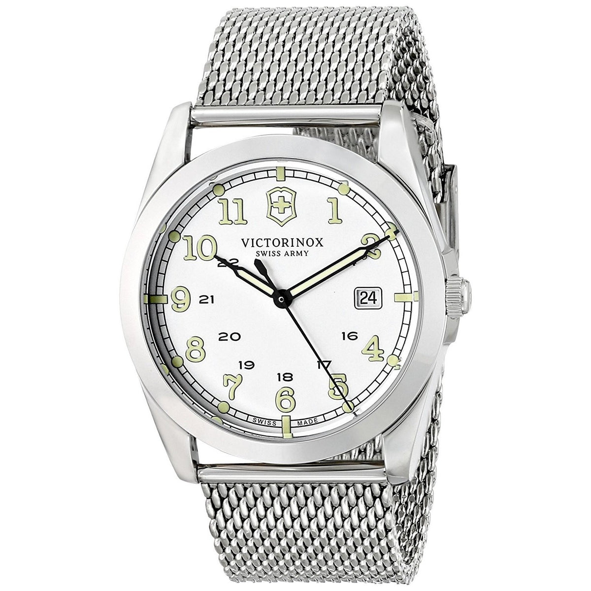 Victorinox Swiss Army Men&#39;s 249065 Infantry Stainless Steel Watch
