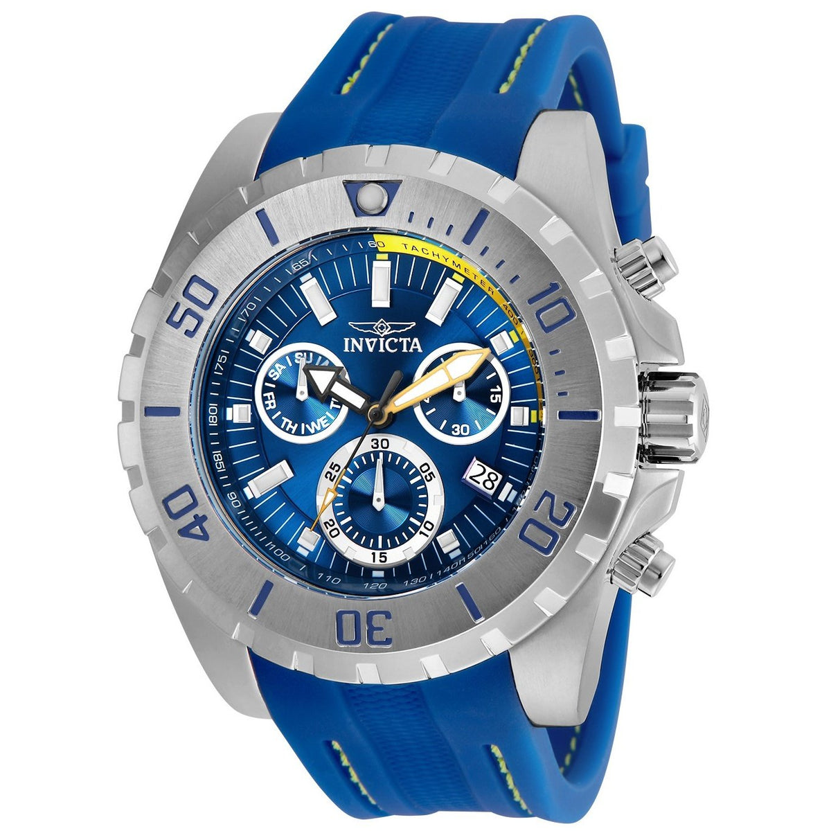 Invicta Men&#39;s 24920 Pro Diver Blue Polyurethane Watch