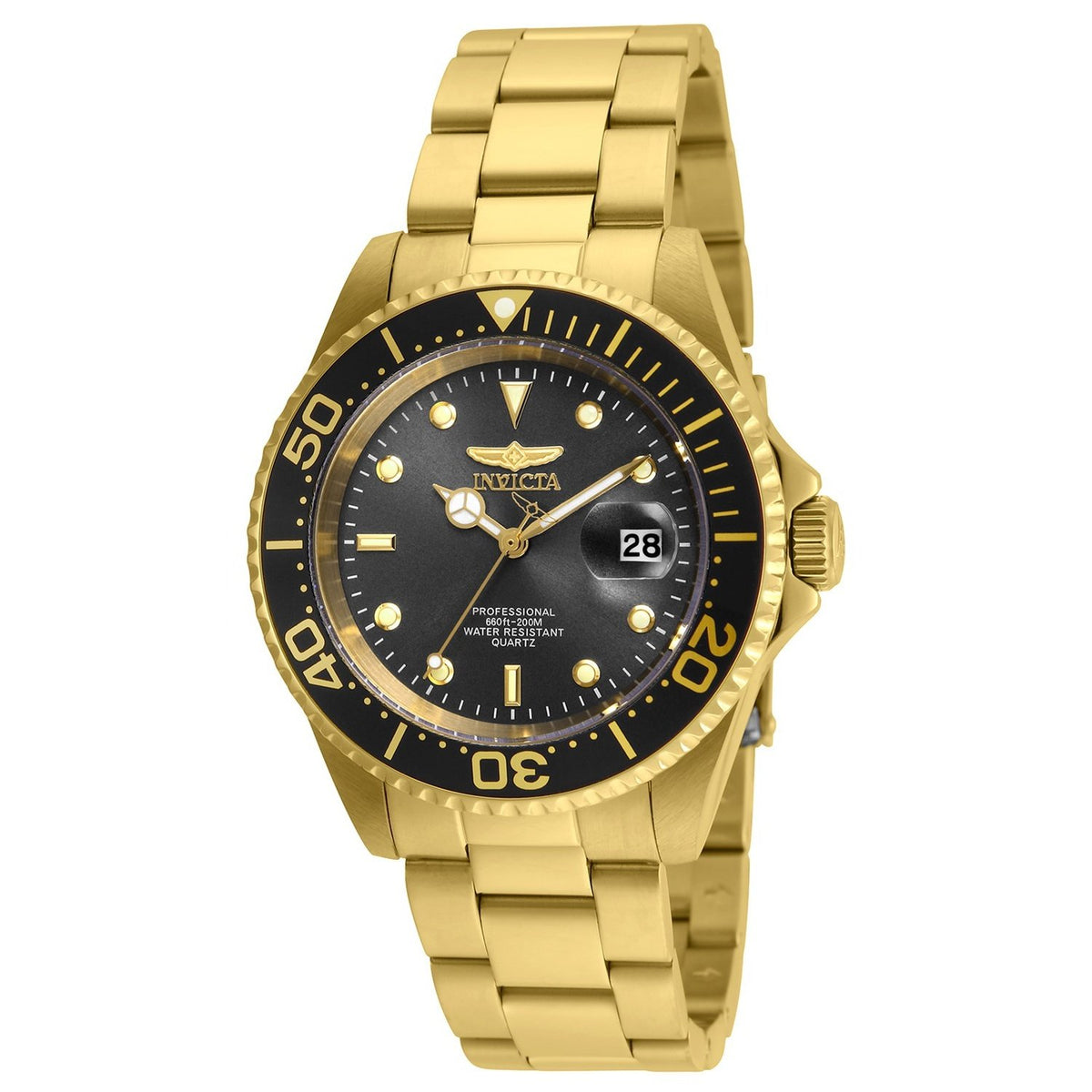 Invicta Men's 24949 Pro Diver Gold-Tone Stainless Steel Watch