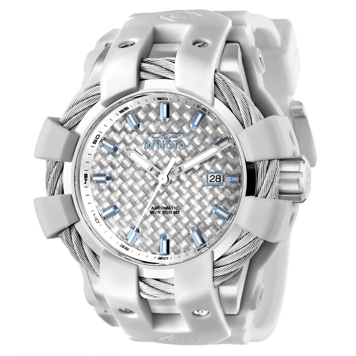 Invicta Men's 25033 Bolt Automatic White Silicone Watch