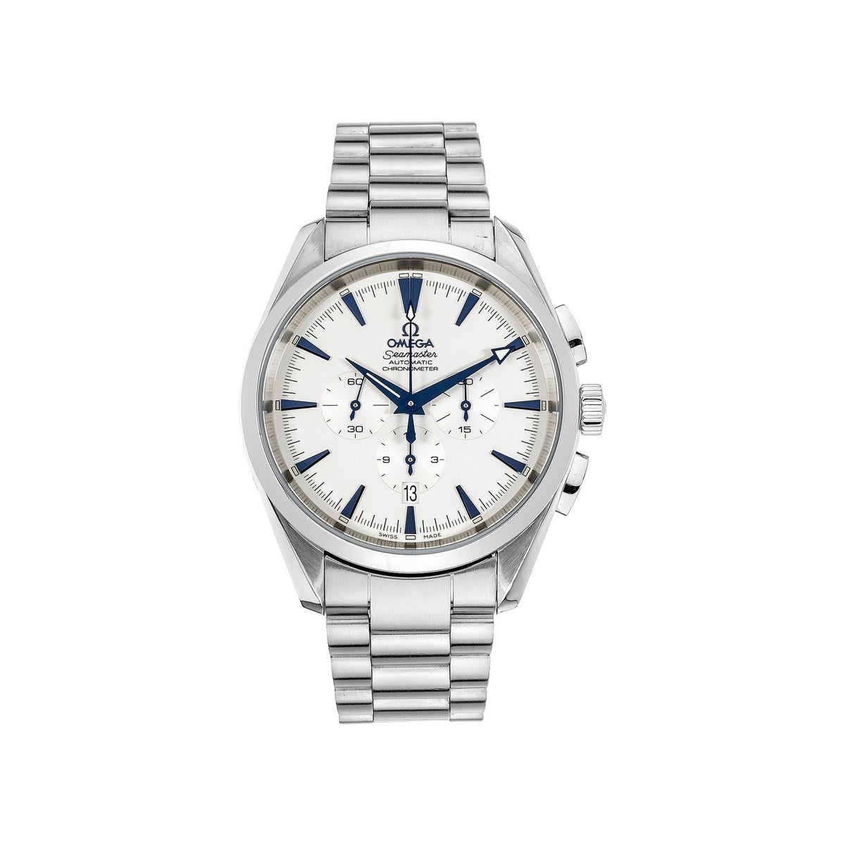 Omega Men&#39;s 2512.30.00 Seamaster Aqua Terra Chronograph Stainless Steel Watch