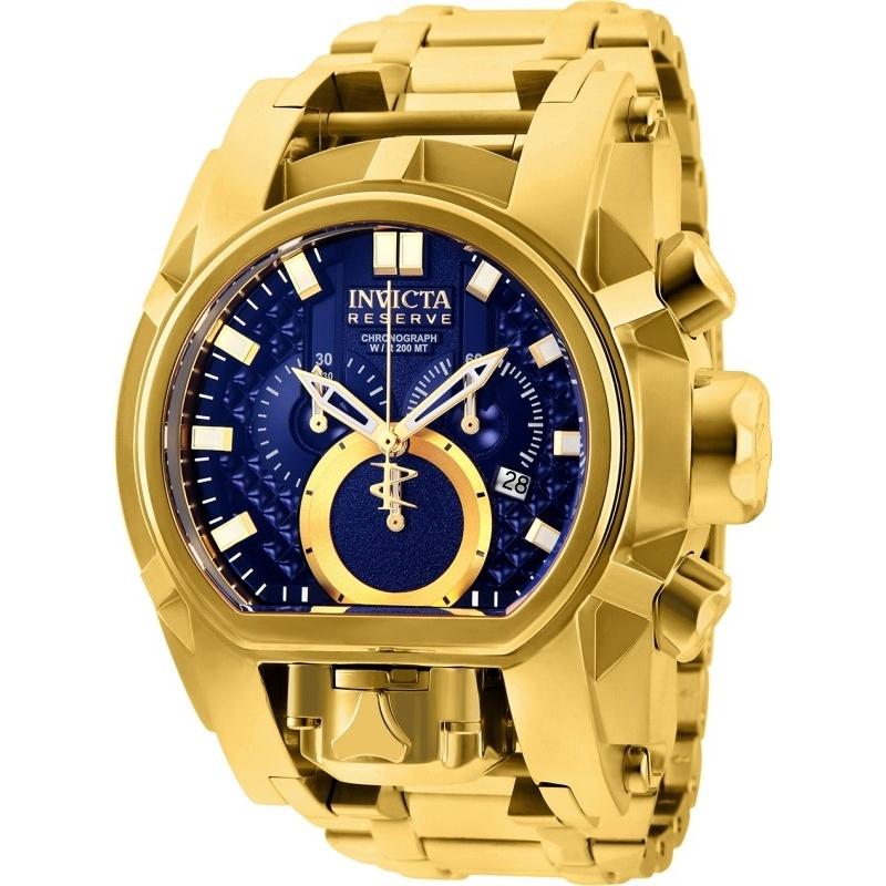 Invicta Men&#39;s 25209 Reserve Bolt Zeus Gold-tone Stainless Steel Watch