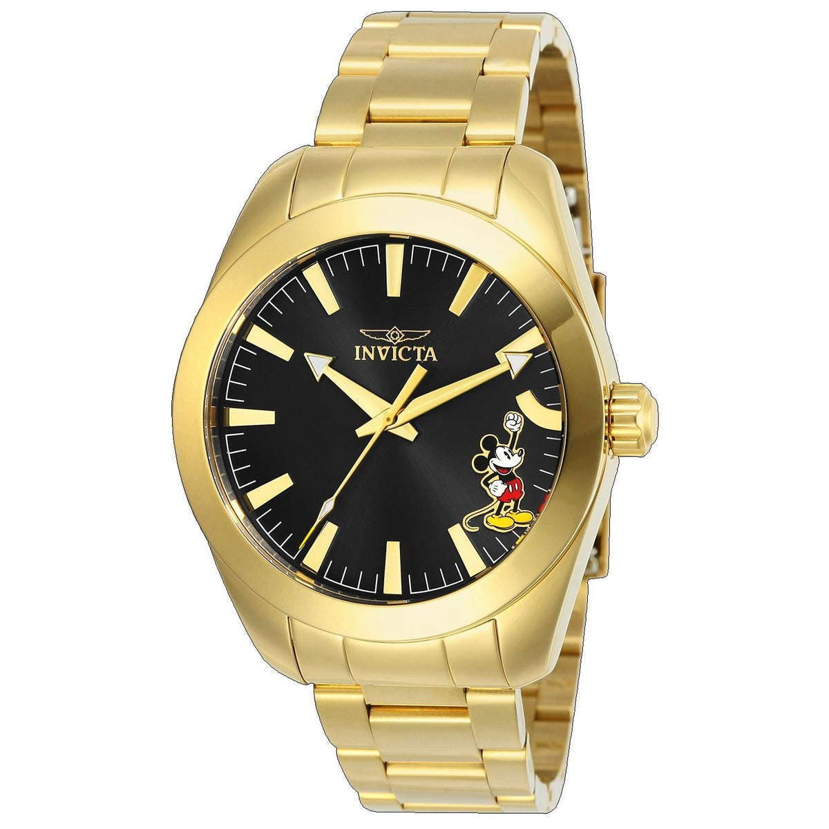 Invicta Men's 25238 Disney Mickey Mouse Gold-tone Stainless Steel Watch