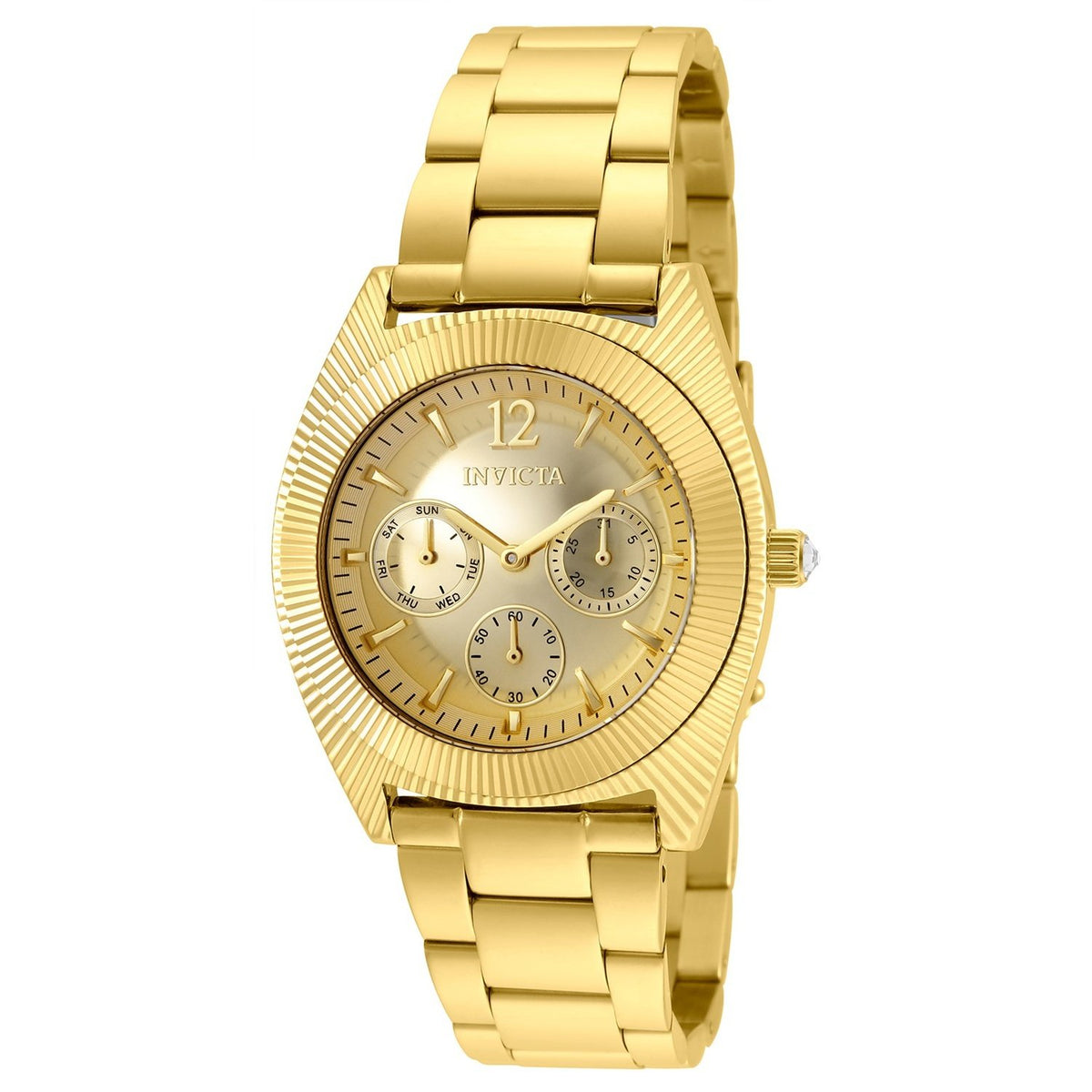 Invicta Women&#39;s 25248 Angel Gold-Tone Stainless Steel Watch