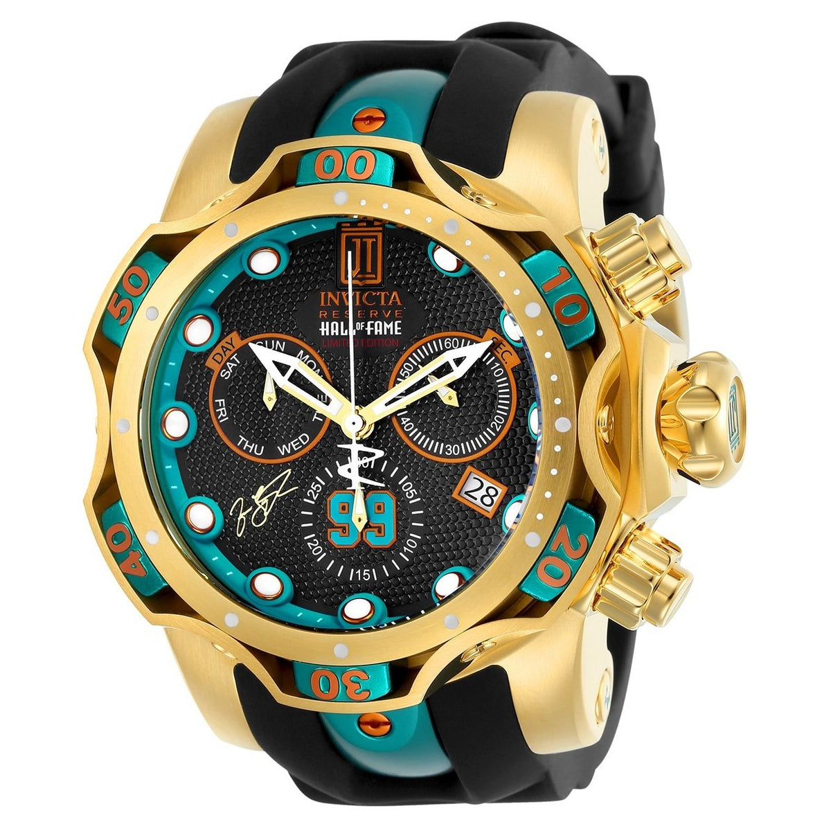 Invicta Men's 25306 Jason Taylor Excursion Black Stainless Steel Watch