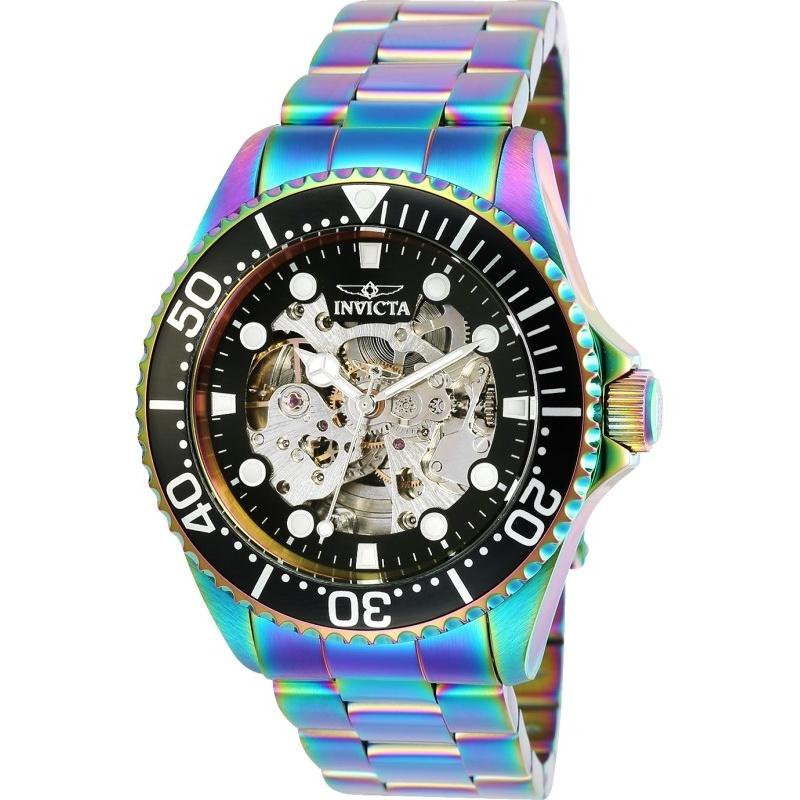 Invicta Men&#39;s 25341 Pro Diver Iridescent Stainless Steel Watch