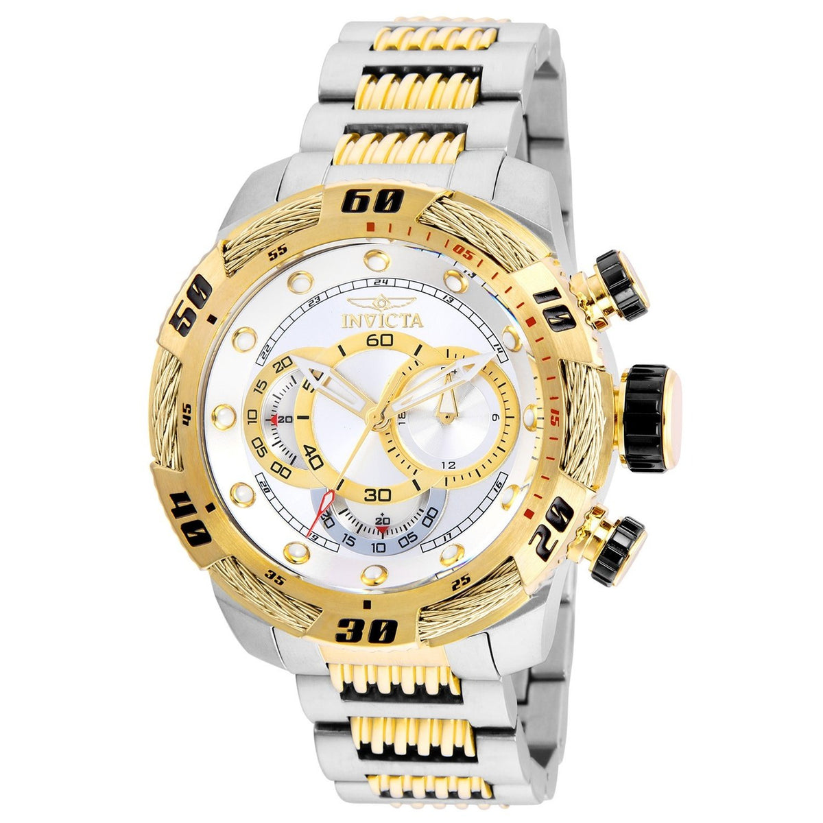Invicta Men's 25480 Speedway Gold-Tone and Silver Stainless Steel Watch