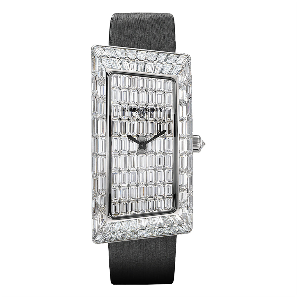Vacheron Constantin Women's 25611-000G-9304 1972 Grey Satin Watch