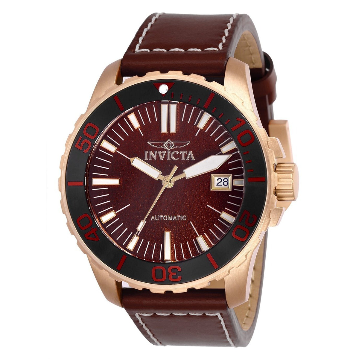 Invicta Men's 25647 Pro Diver Automatic Red Polyurethane Watch