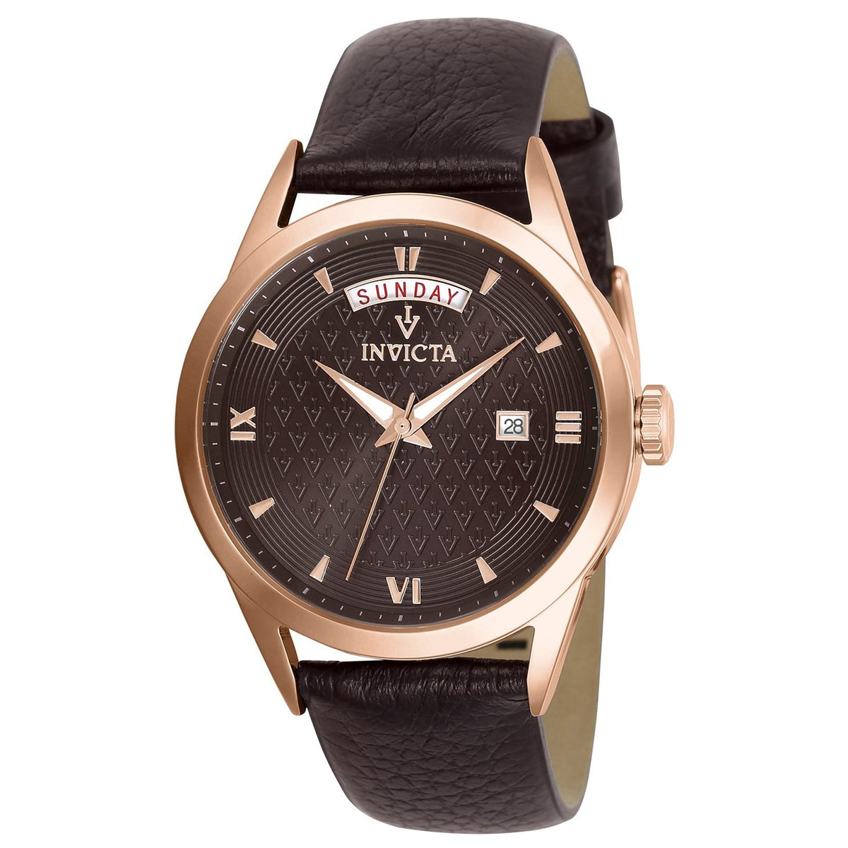 Invicta Women&#39;s 25713 Vintage Brown Leather Watch