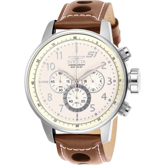 Invicta Men's 25724 S1 Rally Brown Leather Watch