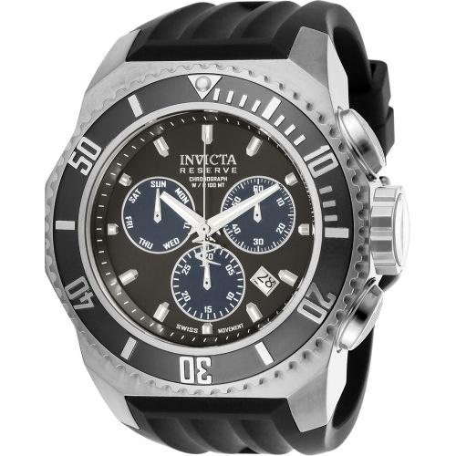 Invicta Men&#39;s 25729 Russian Diver Black Silicone Watch