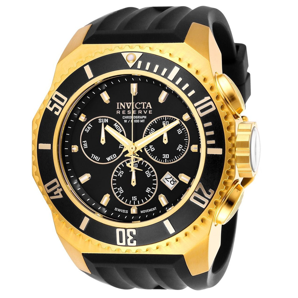 Invicta Men's 25731 Russian Diver Black Silicone Watch