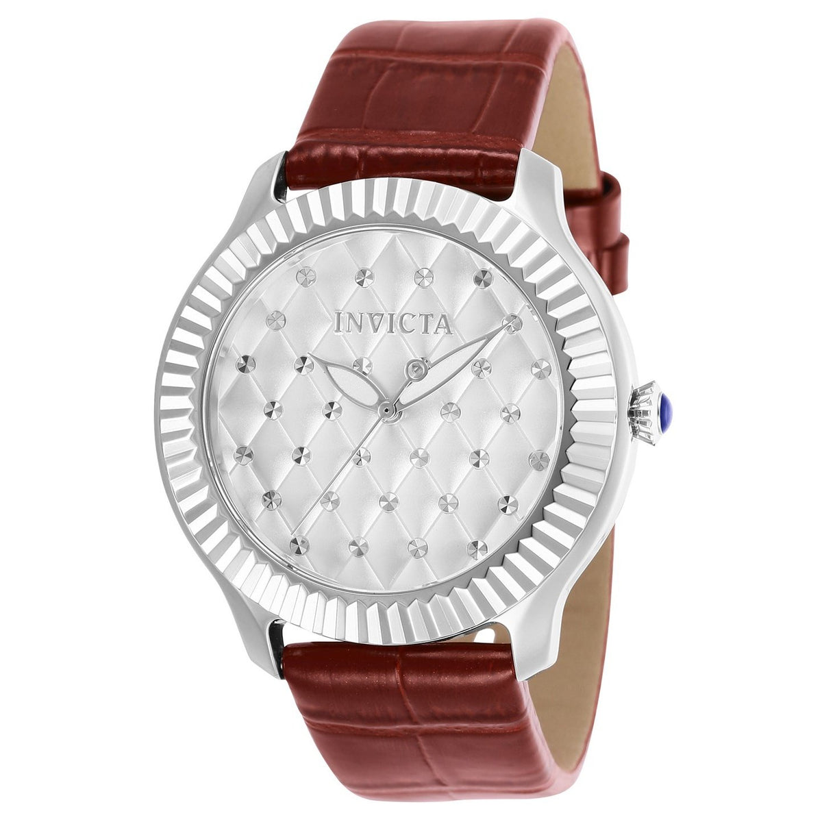 Invicta Women&#39;s 25743 Angel Red Leather Watch