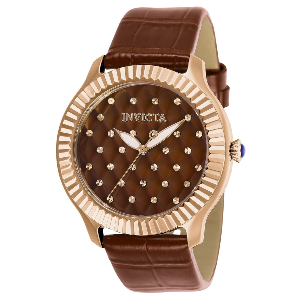 Invicta Women's 25745 Angel Brown Leather Watch