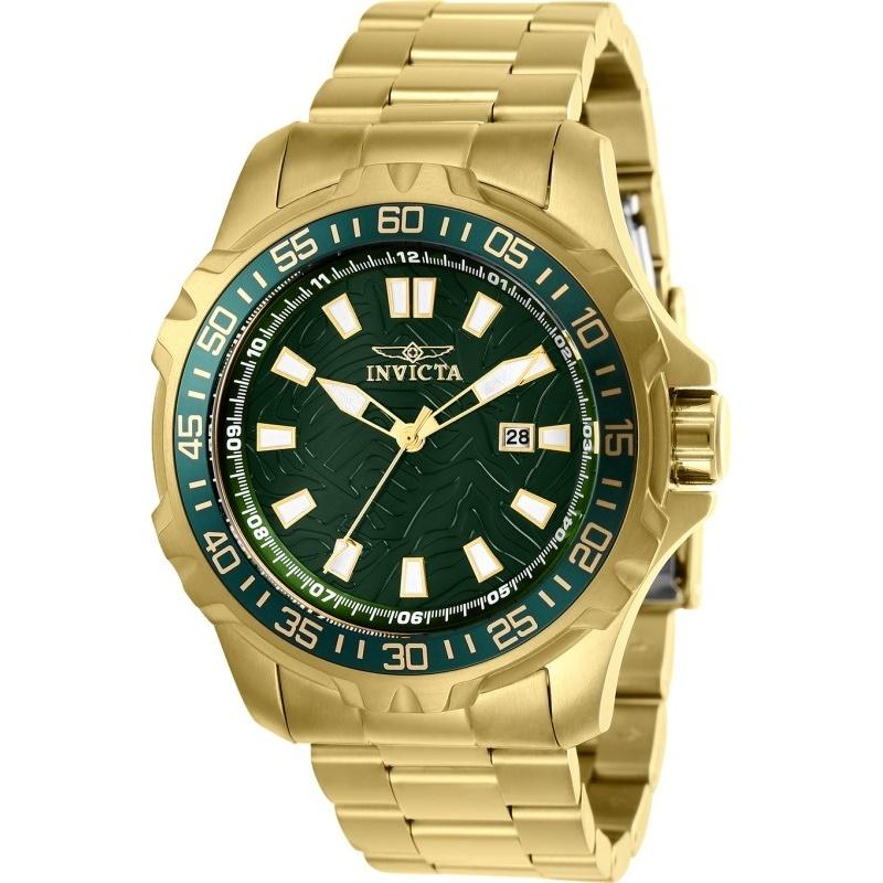 Invicta Men&#39;s 25785 Pro Diver Gold-Tone Stainless Steel Watch