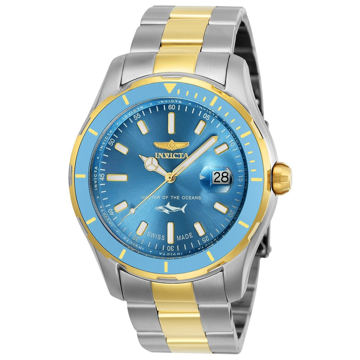 Invicta Men&#39;s 25817 Pro Diver Gold-tone and Silver Stainless Steel Watch
