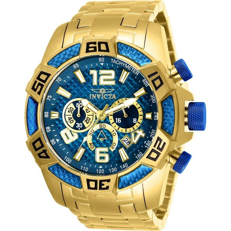 Invicta Men's 25852 Pro Diver Scuba Gold-Tone Stainless Steel Watch
