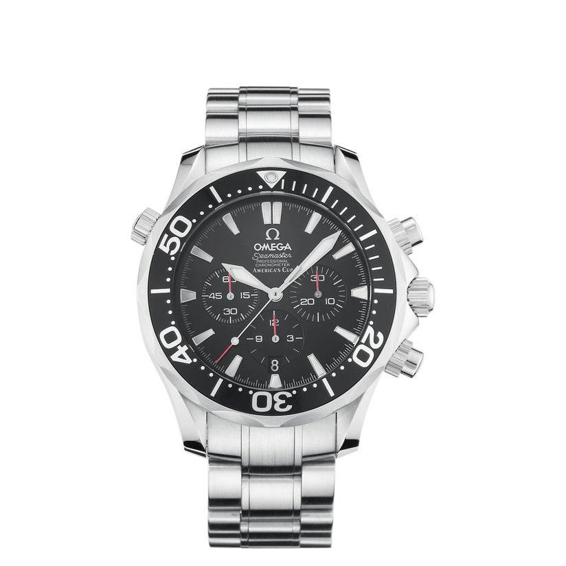 Omega Men&#39;s 2594.50.00 Seamaster Professional America´s Cup Chronograph Automatic Stainless Steel Watch