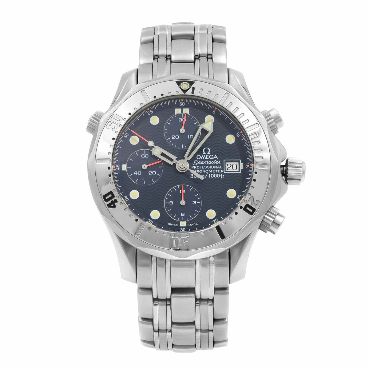 Omega Men&#39;s 2598.80.00 Seamaster Chronograph Stainless Steel Watch