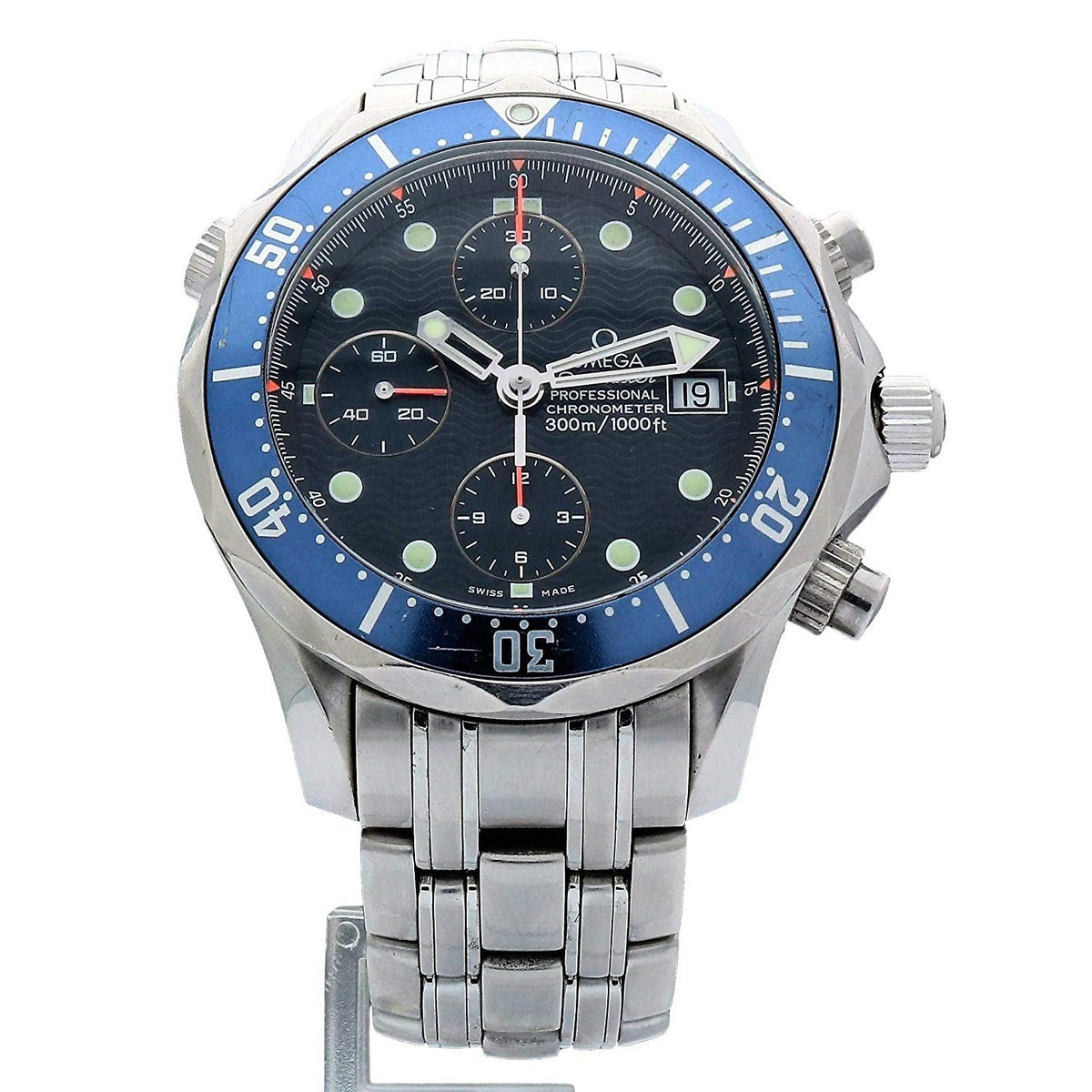 Omega Men&#39;s 2599.80.00 Seamaster  Chronograph Stainless Steel Watch