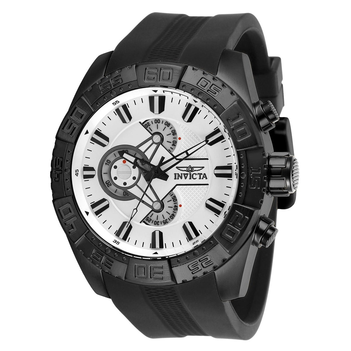 Invicta Men&#39;s 25995 Pro Diver Black Silicone Watch